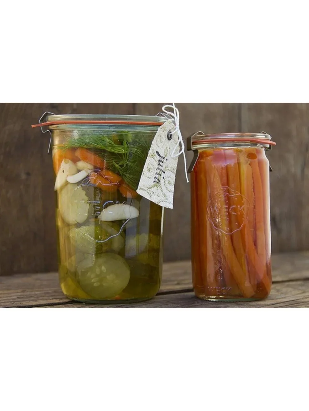 Eco-Friendly Glass Canning Jar - Airtight Food Storage Container 3/4 Liter